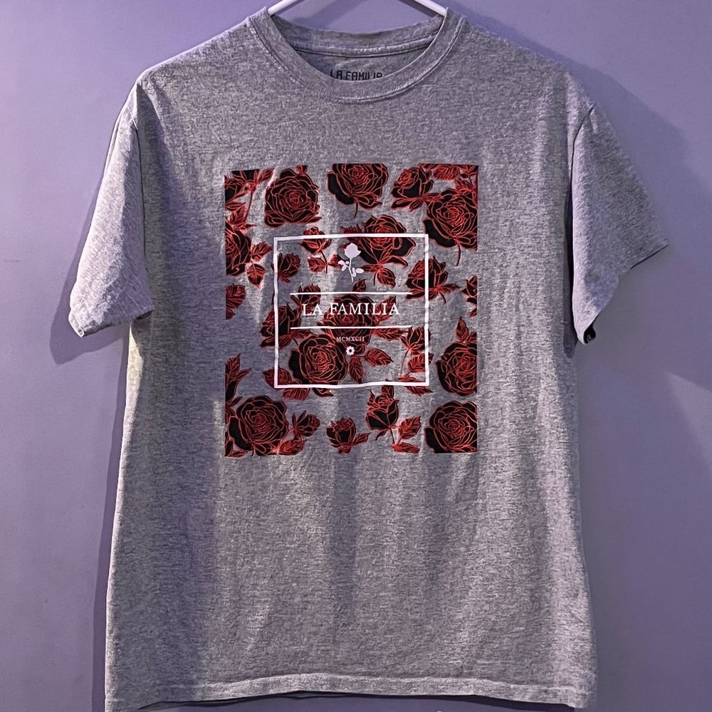 Gray Rose Shirt